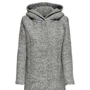only wool blend winter coat